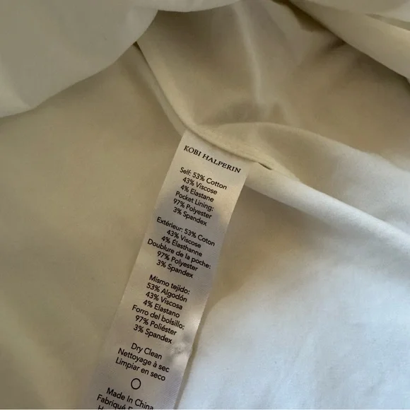 Kobi Halperin White Tie Waist Midi Dress - Picture 14 of 14